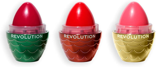 Revolution Beauty, House Of Dragon X Revolution Dragon Egg Lip & Cheek Balm Set, Holiday Makeup Set, Buildable Tints & Colors, Vegan & Cruelty-Free