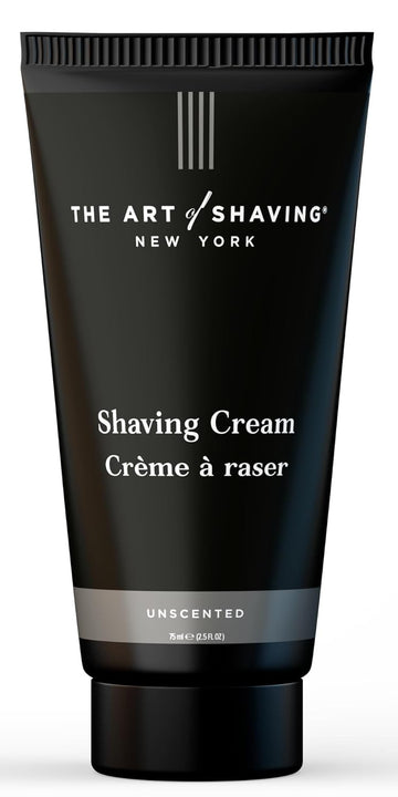 The Art Of Shaving Shaving Cream For Men - Shaving Cream Mens Beard Care, Protects Against Irritation And Razor Burn, Clinically Tested For Sensitive Skin, Unscented, 2.5 Fl Oz