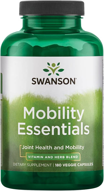 Swanson Mobility Essentials 180 Veg Capsules