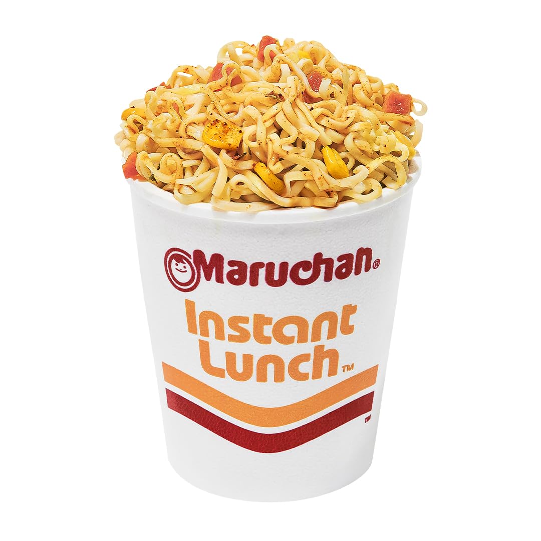 Maruchan Instant Lunch Hot & Spicy Beef, Ramen Noodle Soup, Microwaveable Meal, 2.25 Oz, 12 Count : Grocery & Gourmet Food
