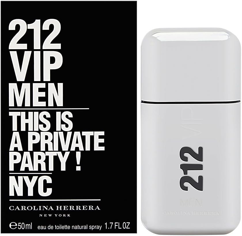 Herrera 212 Vip Men Eau De Toilette - 50 Ml