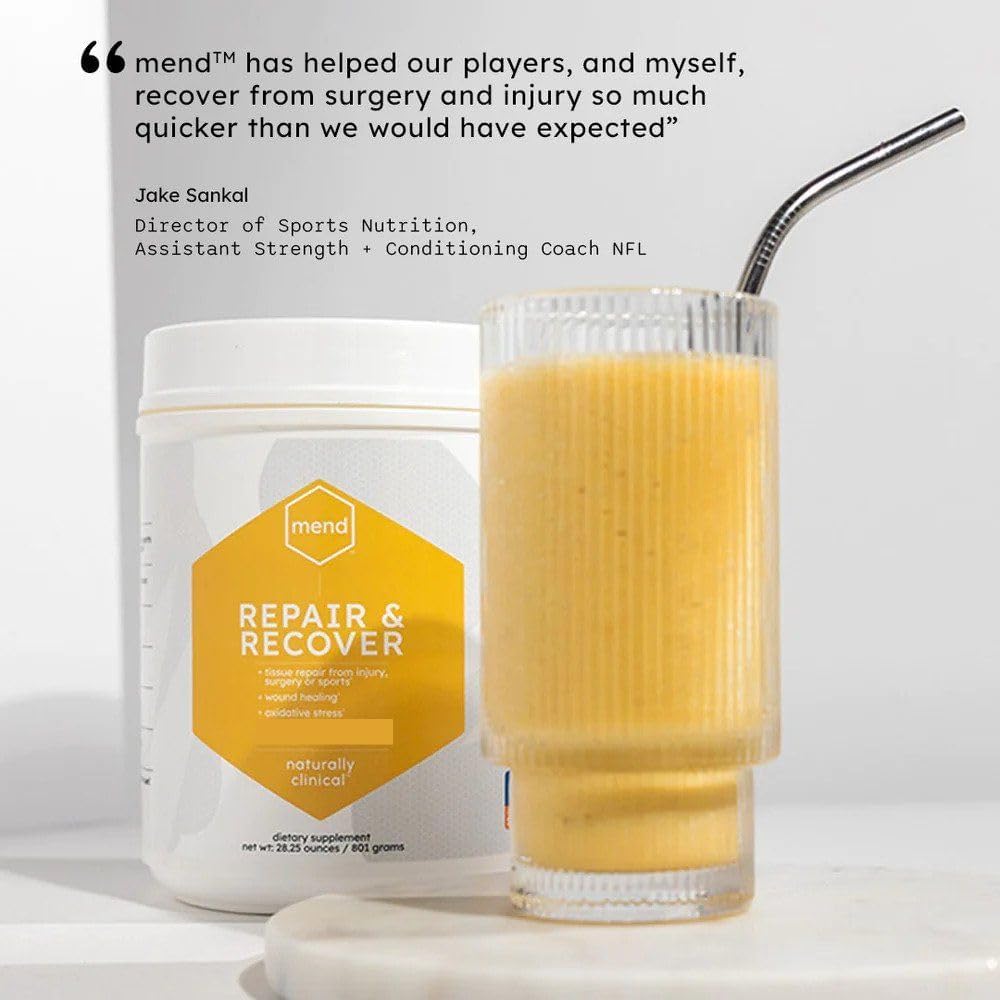 MEND Repair & Recover Citrus Protein Powder - Support Healing for Bone