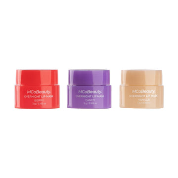 Mcobeauty Overnight Lip Mask - Vanilla, Hydrating Lip Balm, Vegan, Cruelty Free Cosmetics