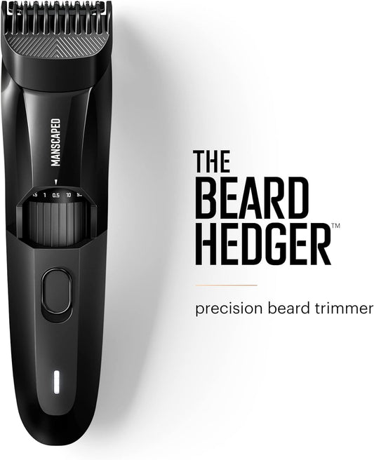 Manscaped® The Face Grooming Duo Contains: The Beard Hedger® Premium Precision Beard Trimmer And The Weed Whacker® 2.0 Nose And Ear Hair Trimmer