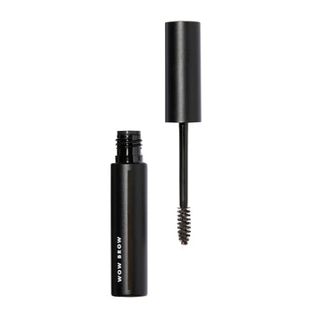 E.L.F., Wow Brow Gel, Volumizing, Buildable, Wax-Gel Hybrid, Creates Full, Voluminous-Looking Brows, Locks Brow Hairs In Place, Neutral Brown, Fiber-Infused, 0.12 Oz