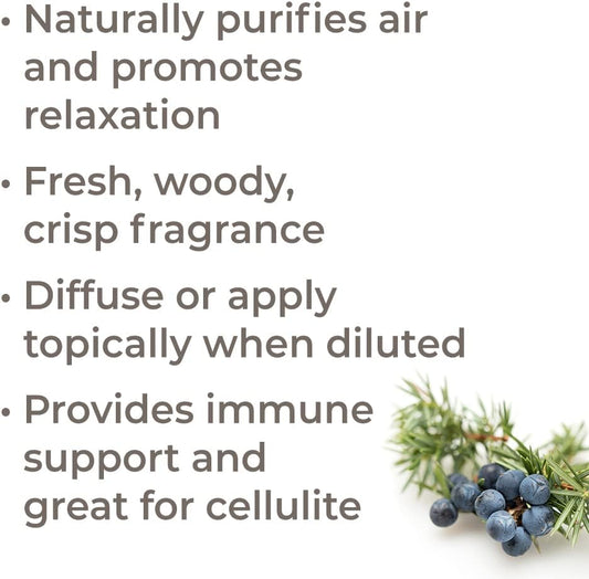 Plant Therapy Juniper Berry Essential Oil 100% Pure, Undiluted, Natural Aromatherapy, Therapeutic Grade 30 Ml (1 Oz)