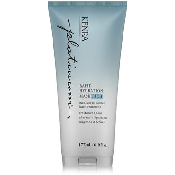 Kenra Platinum Rapid Hydration Mask Rich | Medium To Coarse Hair Treatment | 6 Oz