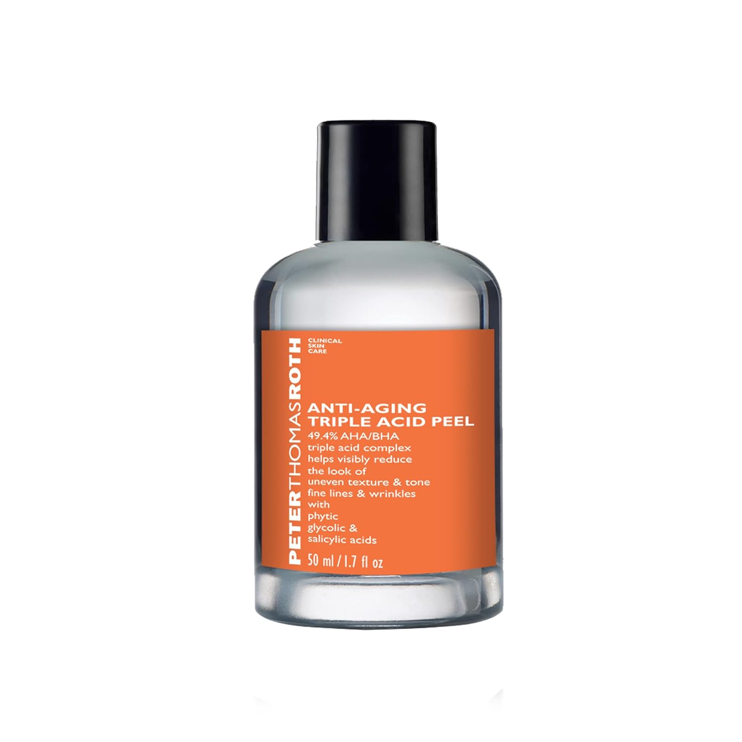 Peter Thomas Roth Anti-Aging Triple Acid Peel | Exfoliator And Aha/Bha Peel For Fine Lines, Wrinkles, Uneven Texture And Tone