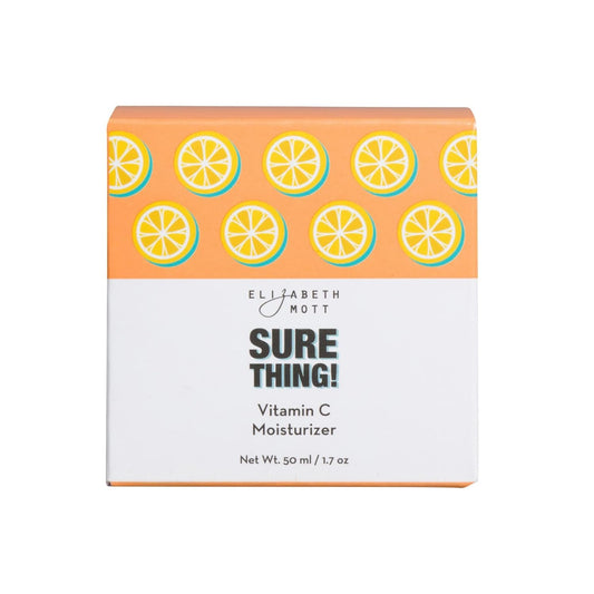Elizabeth Mott Sure Thing Vitamin C Moisturizer – Lightweight Gel-Cream With Ceramides And Vitamin C For Hydrated, Radiant Skin – Vegan, Cruelty-Free Skincare – 1.7 Oz