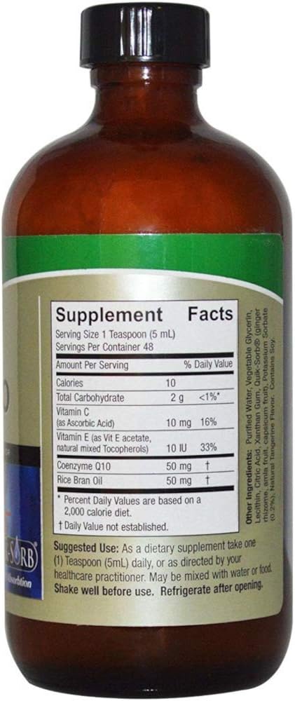Nature's Answer Co-Q 10, 8 s each