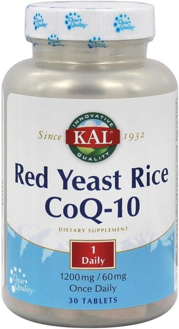 KAL Red Yeast Rice CoQ10 Once Daily 30 Tabs