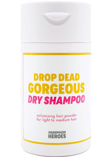 Handmade Heroes Non Aerosol Dry Shampoo Volume Powder | 1.8oz | 100% Natural & Vegan | For Light Hair & Blonde Hair