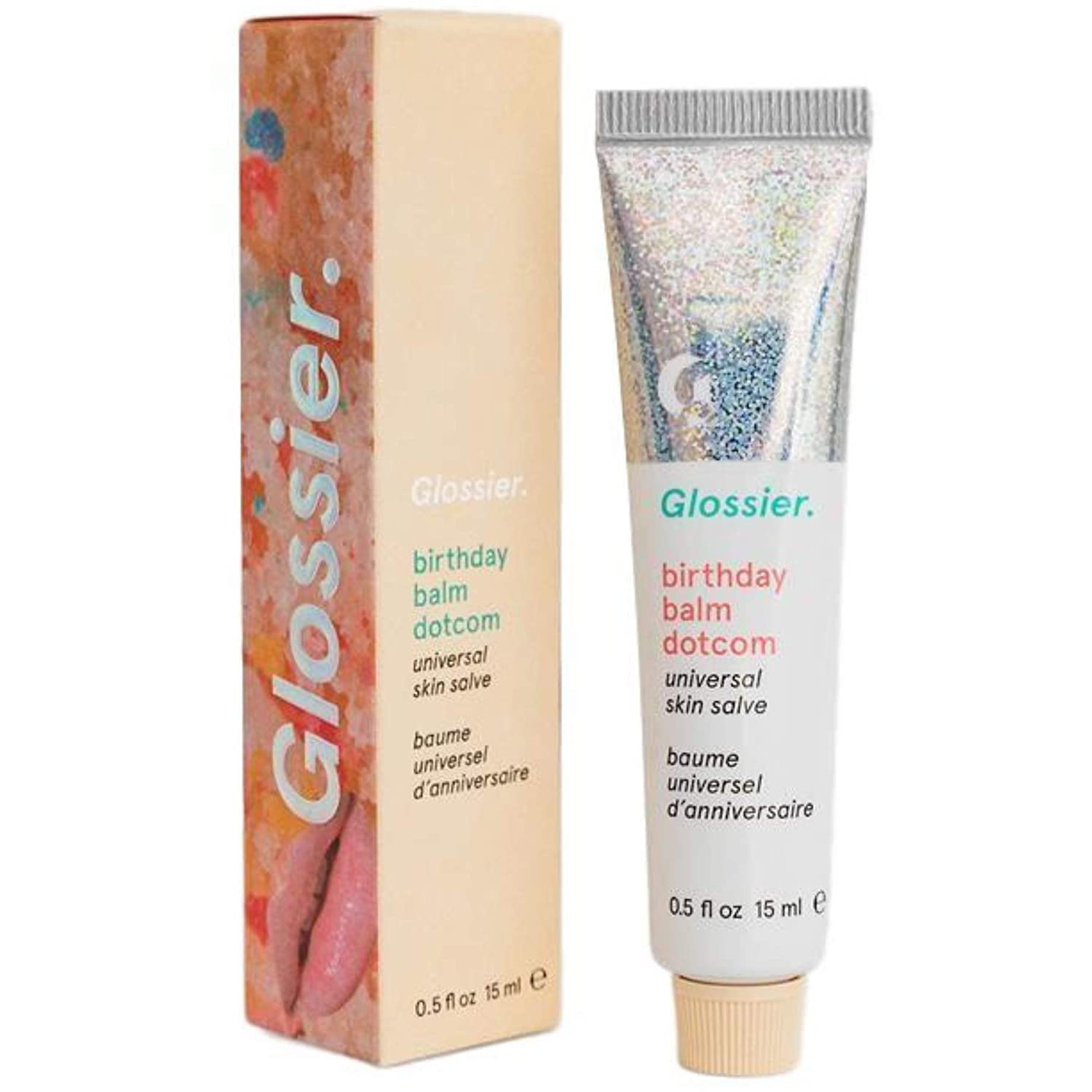 Glossier Rose Balm Dotcom 0.5 Fl Oz - Lotion & Balm For Whole Body Moisturizing