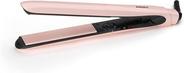 Babyliss Rose Blush 235C Hair Straighteners, Extra-Long Titanium Ceramic Plates For Smooth Gliding, Ultra-Fast Heat Up, 13 Heat Settings Up To 235°C, Pink