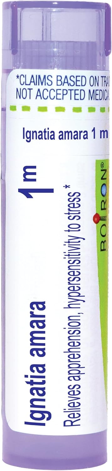 Boiron Ignatia Amara 1M For Apprehension & Hypersensitivity To Stress - 80 Pellets