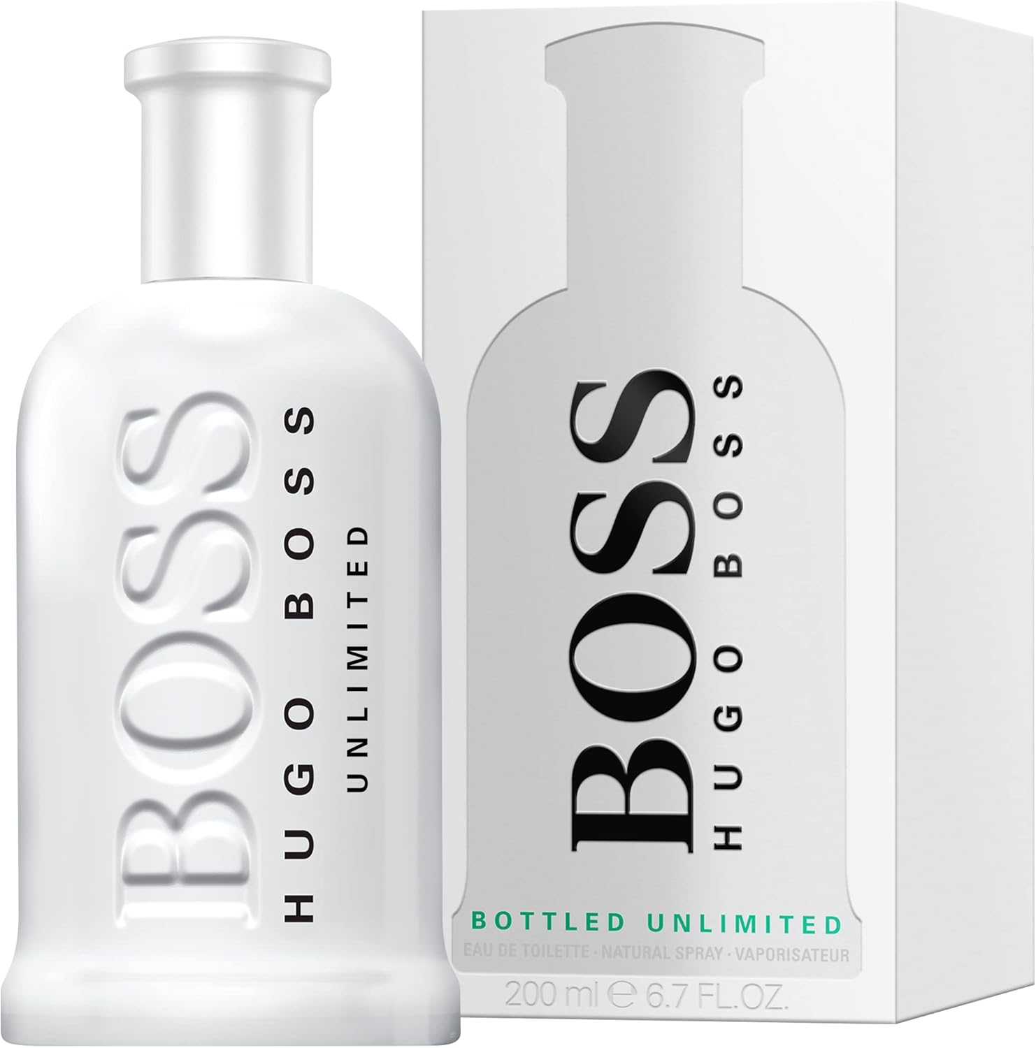 BOSS Bottled Unlimited - Eau de Toilette for Him - Aromatic Fragrance With Notes Of Iced Violet Leaves, Pineapple, Sandalwood, Musk - Medium Longevity - 200ml : Amazon.co.uk