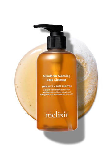 Mandarin Morning Face Cleanser With Korean Mandarin Extract | 8.4 Fl. Oz | A Low Ph, Plant-Based Face Cleanser With Hyaluronic Acid And Bha To Purify Pores, And Remove Excess Oil And Spf