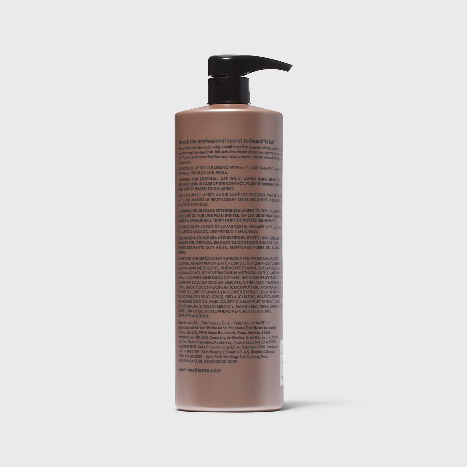 ion Luxe Conditioner 33.8 oz : Beauty & Personal Care