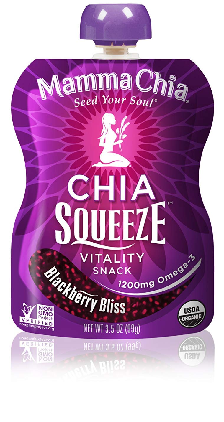 Mamma Chia Squeeze Vitality Snack, Blackberry Bliss, 3.5 Ounce (Pack Of 8) Thank You All With Me To Entrust To Starworld Market Stewardship. Best Regard