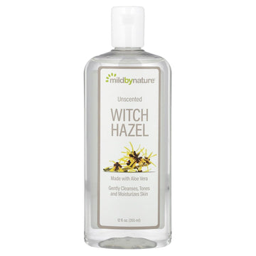 Mild By Nature Witch Hazel, Alcohol-Free, Unscented, 12 Fl Oz (355 Ml)
