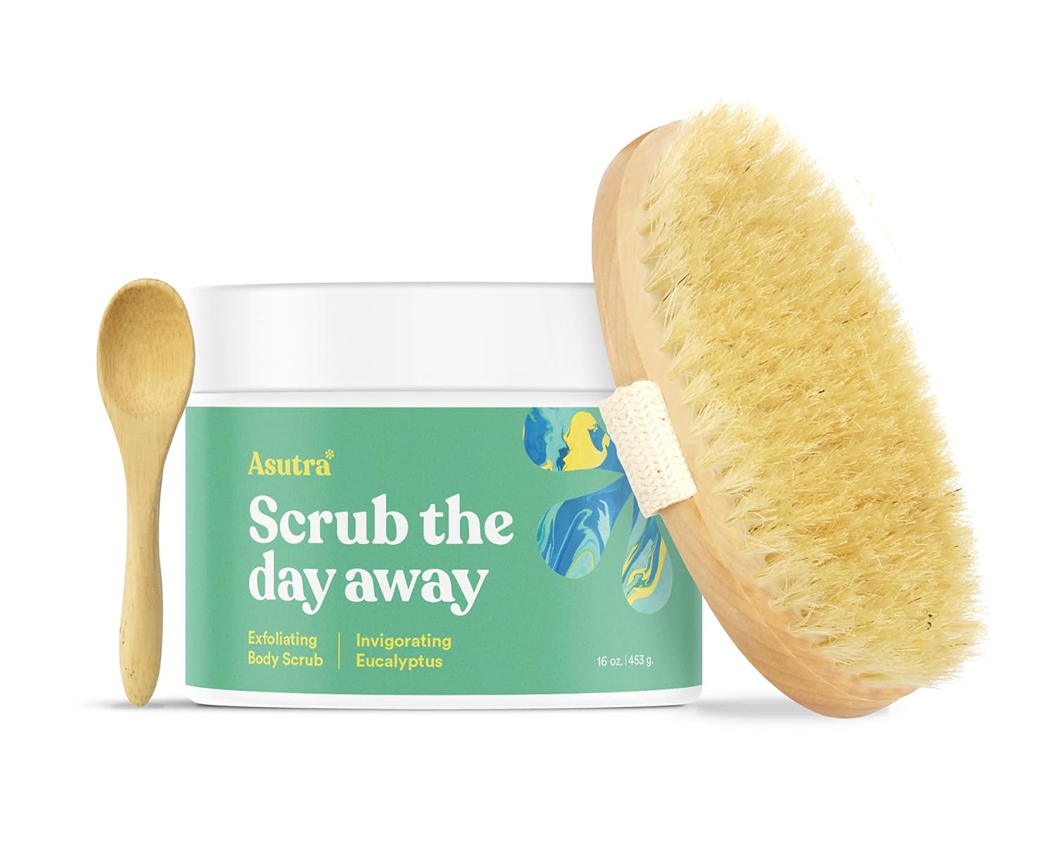 Asutra Dead Sea Salts Essential Oil Body Scrub Favorite Scents Bundle – 3, Full-Size 16 Oz Body Scrubs – Vitamin C, Revitalizing Coconut, Cooling Cucumber – Ultra Hydrating, Gentle, And Moisturizing : Beauty & Personal Care