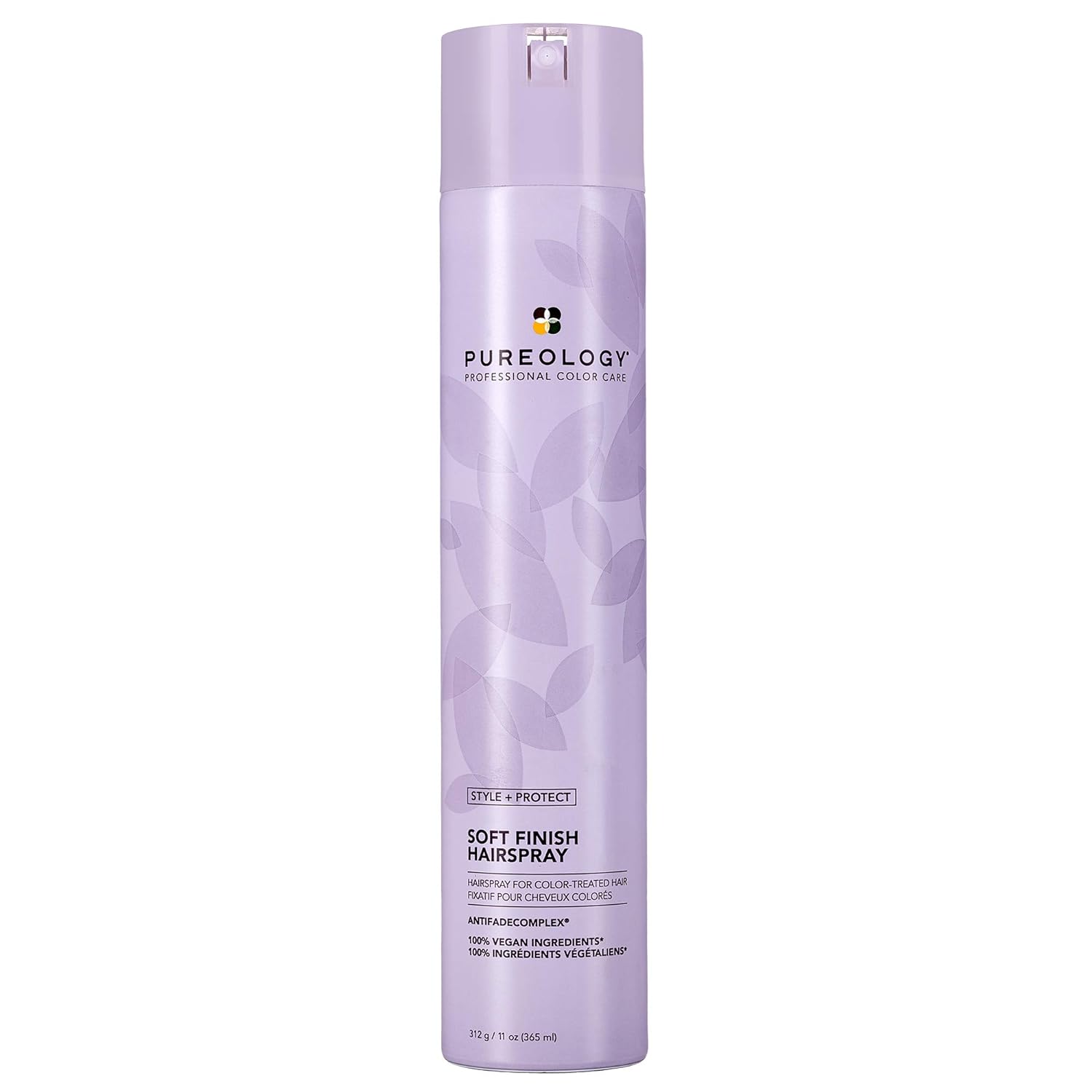 Pureology Style + Protect Soft Finish Hairspray | For Color-Treated Hair | Flexible Hold, Non-Drying Hairspray | Silicone Free | Vegan | Updated Packaging | 11 Oz.|