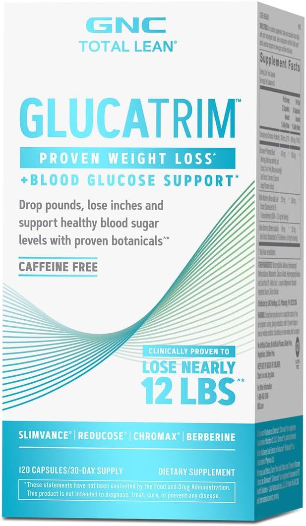 Gnc Total Lean Glucatrim - 120 Capsules (60 Servings)