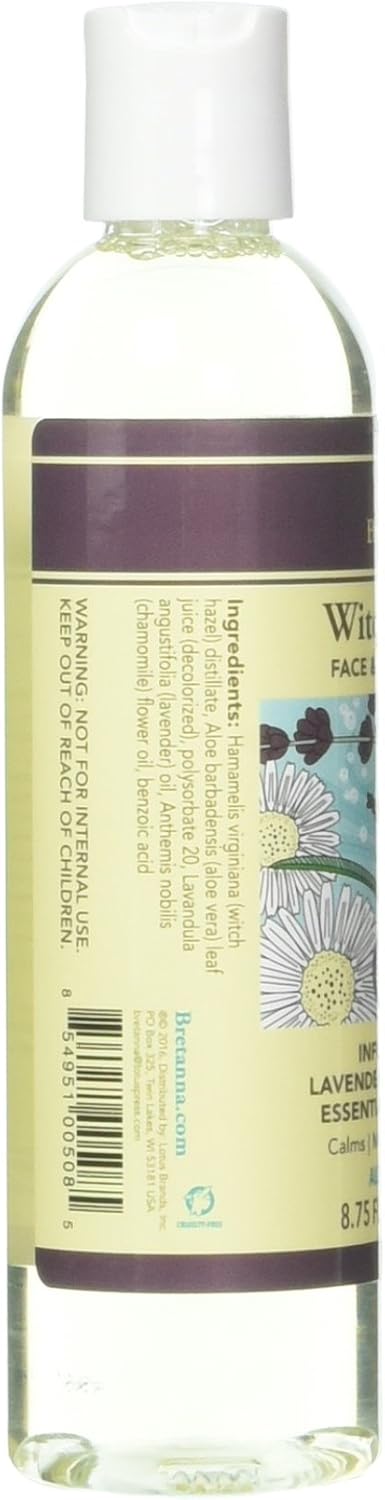 Witch Hazel Toner Lavender Chamomile, 8.75 Fl Oz