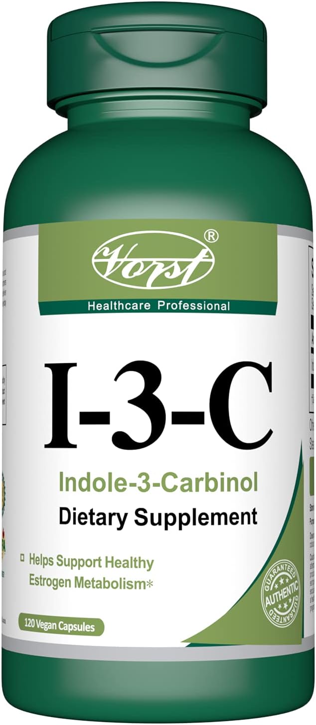 Vorst Indole 3 Carbinol (I3C) 400mg 120 Vegan Capsules | Support Estro