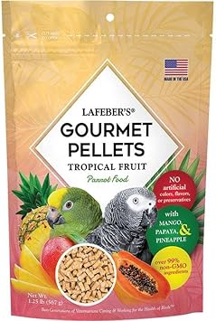 Lafeber Gourmet Pellets - Tropical Fruit - Parrot - African Grey 567G1