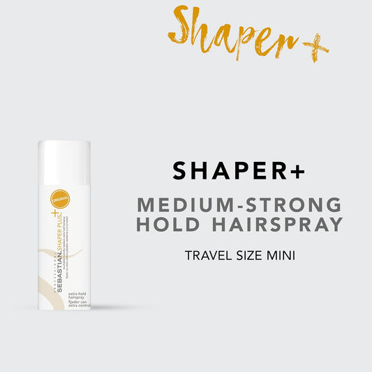 Sebastian Professional Shaper Plus Hairspray | Touchable, Humidity Resistant, Original Extra Hold | 24 Hour Flexible Styling Control | For All Hair Types