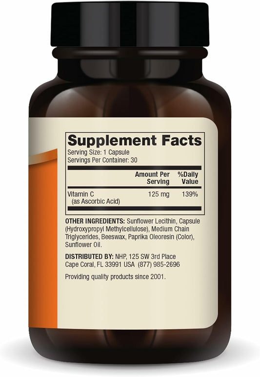 Liposomal Vitamin C For Kids (125 Mg) 30 Capsules Dr Mercola