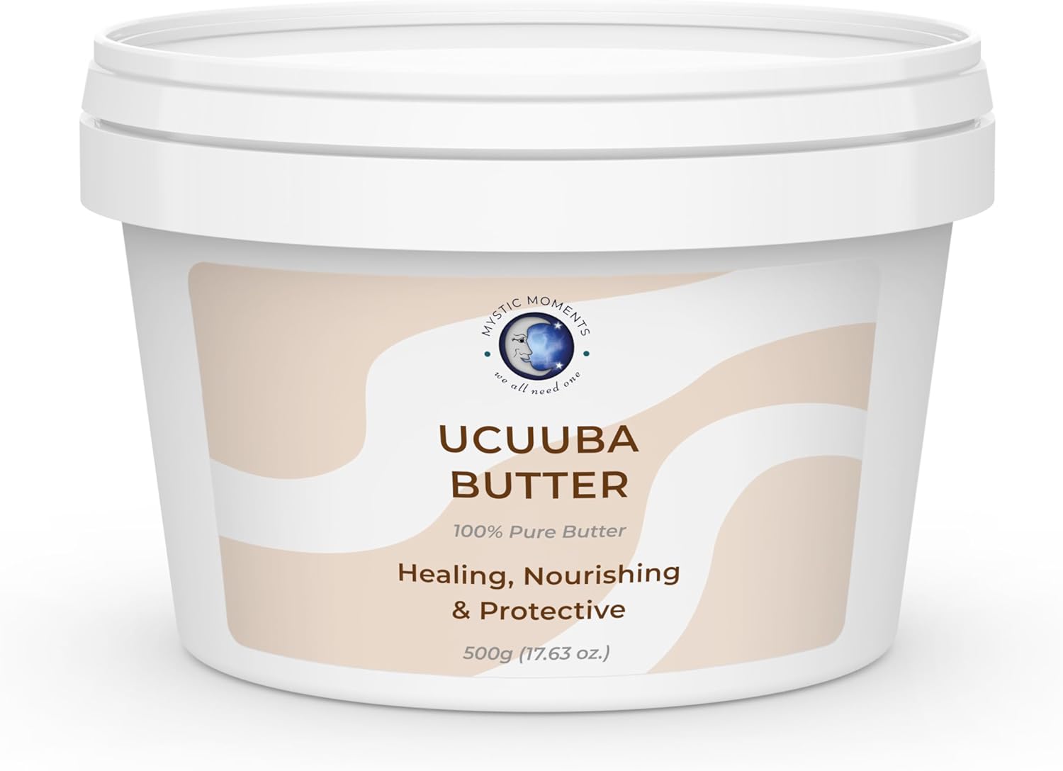 Mystic Moments | Ucuuba Virgin Butter 500G - Pure & Natural Cosmetic Butters Gmo Free