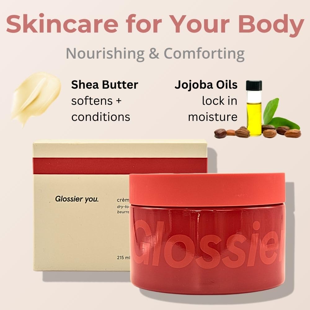 Glossier Creme De You Body Butter 7.2 Oz : Beauty & Personal Care
