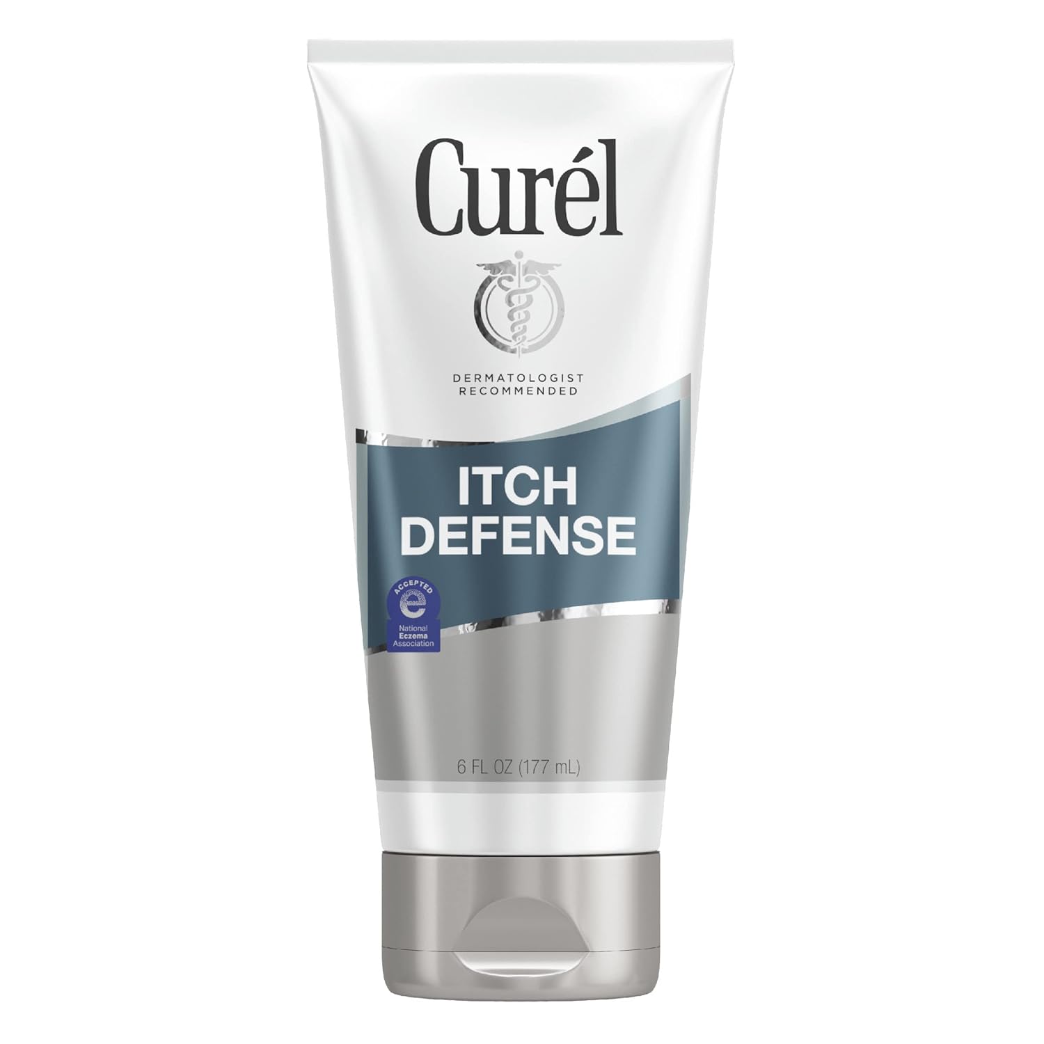 Curél Itch Defense Calming Body Lotion, Moisturizer For Dry, Itchy Skin, Body And Hand Lotion, 6 Ounce, With Advanced Ceramide Complex, Pro-Vitamin B5, Shea Butter