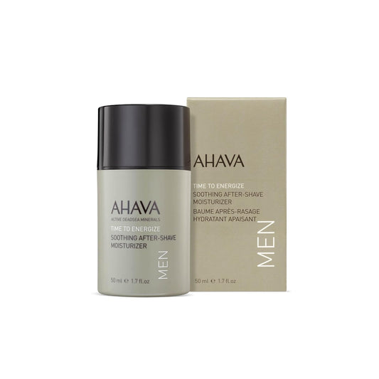 Ahava Men'S Soothing After-Shave Moisturizer - Light-Absorbing Lotion To Calm, Hydrate & Relieve The Skin After Shaving, Enriched By Exclusive Osmoter & G-Force Blend, Calendula & Hamamelis, 1.7 Fl.Oz