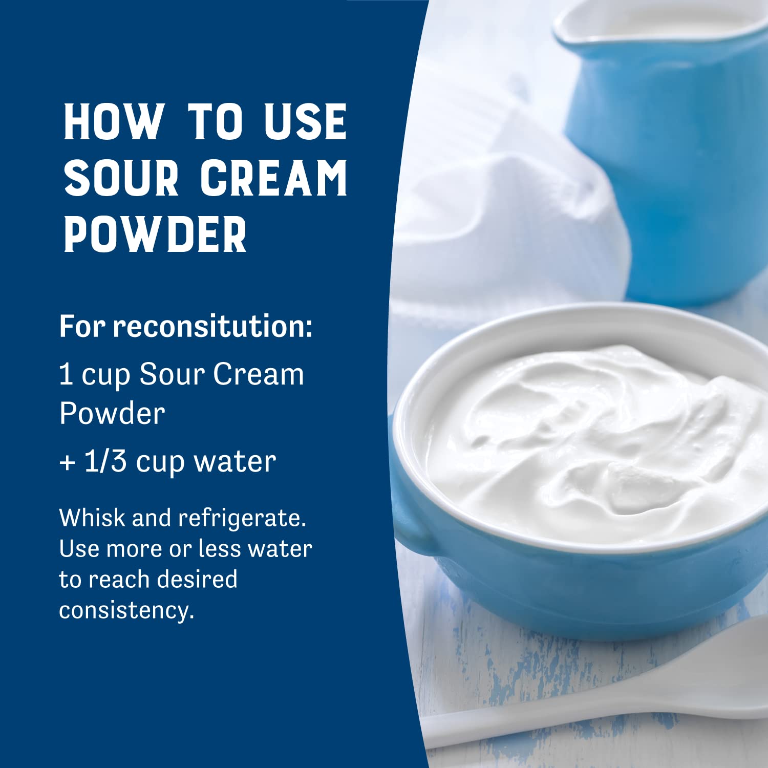 Judee’s Sour Cream Powder 11.25 oz - 100% Non-GMO, rBST Hormone-Free - Keto-Friendly, Gluten-Free & Nut-Free - Made from Real Sour Cream Powdered - Made in USA - Great for Baking, Toppings, and Dips : Grocery & Gourmet Food