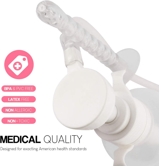 douper Reusable Vaginal Cleansing System Excellent Vaginal Cleanser Vaginal Douche for Women, Keep Yourself Clean with This Vaginal Douche 300ml Capacity