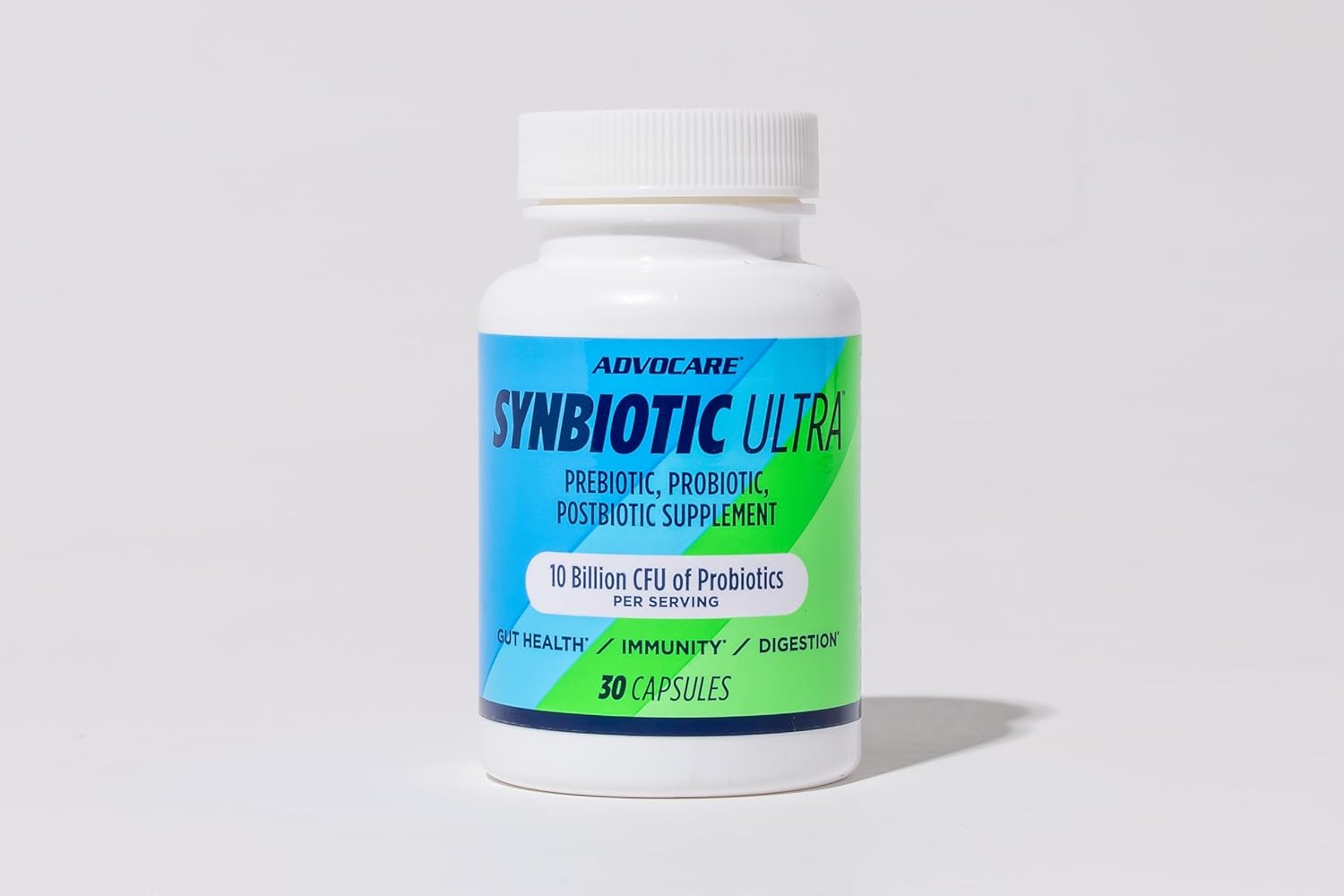 Advocare Synbiotic Ultra - Digestive & Gut Health Supplement - Offers Immune Support* - Includes Prebiotics, Probiotics & Postbiotics - 30 Capsules