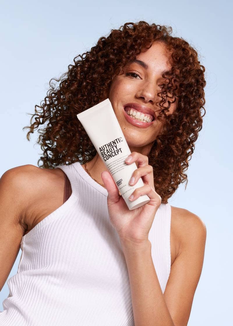 Authentic Beauty Concept Shaping Cream | Medium Hold Styling Cream | Defines Natural Textures | All Hair Types | Silicone-Free & Cruelty-Free | 5 Fl. Oz. : Beauty & Personal Care