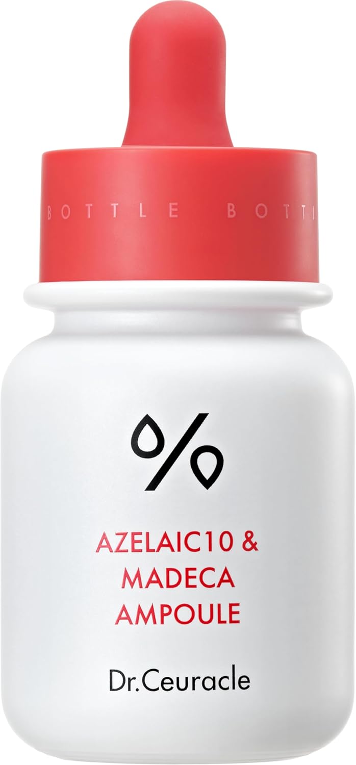 Dr.Ceuracle Azelaic Acid 10 & Madecassoside Ampoule - Redness Relief And Soothing Serum For Sensitive Skin And Blemish-Prone Spot Care, Korean Skincare : Beauty & Personal Care