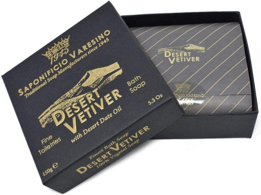 Saponificio Varesino Desert Vetiver Fine Toiletry Bath And Body Soap 150G