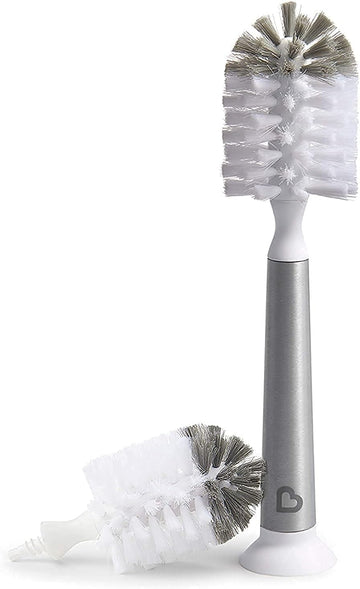 Munchkin® Shine™ Stainless Steel Bottle Brush And Refill Brush Head