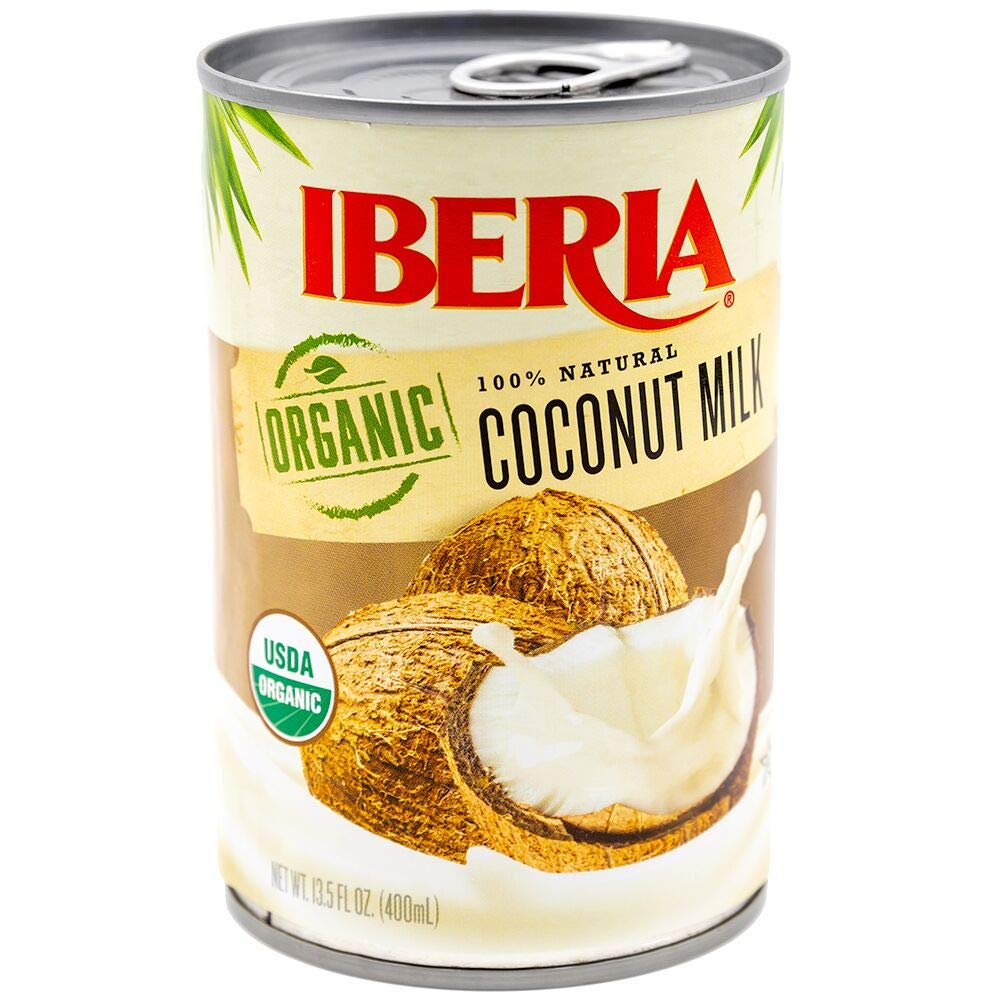 Iberia Organic Coconut Milk, 13.5 fl. oz. (Pack of 12) : Everything Else