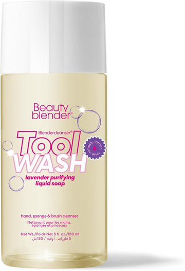 Beautyblender - Liquidblendercleanser Lavender Product - For Cleaning Makeup Blender Applicator And Brushes - In 5 Fl Oz 150 Ml