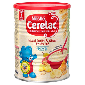 Nestle Cerelac, Mixed Fruits And Wheat With Milk, 14.1 Ounce Can : Baby