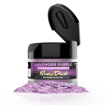 Bakell Edible Brew Dust | Brew Dust Shimmery Drink Glitter | Kosher Certified | Halal Certified | 100% Edible | Beverages, Drinks & Cocktails (Purple Purple, 25G)
