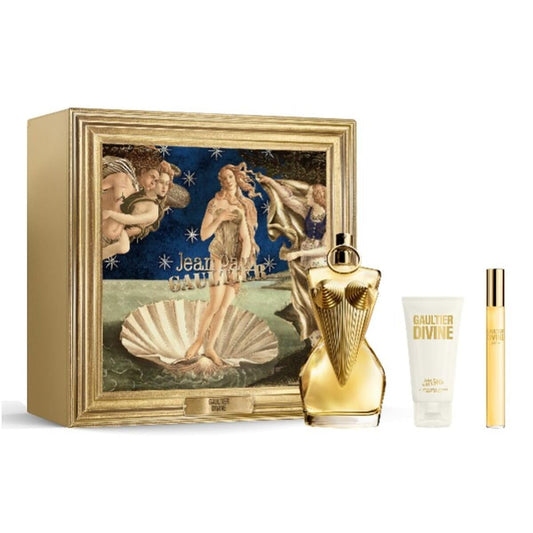 Jean Paul Gaultier Divine Gift Set (Edp 3.4 Fl. Oz + Body Lotion 2.5 Fl. Oz + Edp Mini 0.34 Fl. Oz) : Beauty & Personal Care