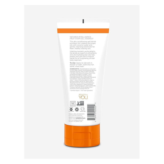 Andalou Naturals Mandarin Vanilla Vitalizing Shower Gel, 8.5 Ounce