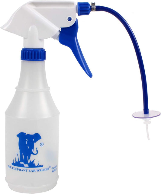 Doctor Easy Elephant Ear Washer Bottle System - Ear Wax Remover With Basin And 20 Extra Disposable Tips